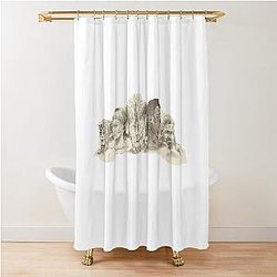 Avowed Fanart Character Shower Curtain