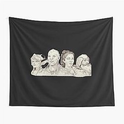 Avowed fan art characters tapestry