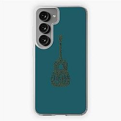 Lyric of Avril Lavigne - Not Enough 2011, guitar shape lyric Classic  Samsung Galaxy Soft Case