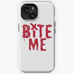 Vintage Bite Me Avril Lavigne iPhone Tough Case