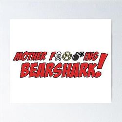 Avril Lavigne Bearshark Poster