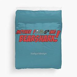 Avril Lavigne Bearshark Essential  Duvet Cover