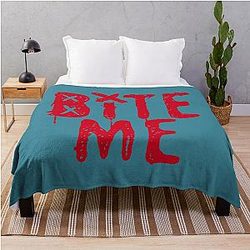 Avril Lavigne Bite Me-Sk8er Boi Classic  Throw Blanket