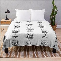 Complicated Avril Lavigne Throw Blanket