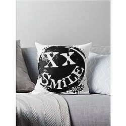 Avril Lavigne Smile Throw Pillow