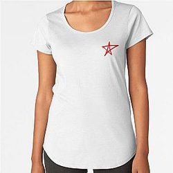 Avril Lavigne star Premium Scoop T-Shirt
