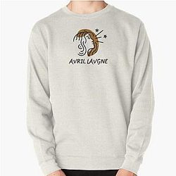 Pop Punk Princess: Elevate Your Wardrobe with Avril Lavigne's Signature Look Pullover Sweatshirt