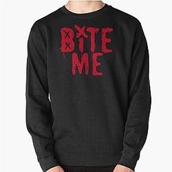 Vintage Bite Me Avril Lavigne Pullover Sweatshirt