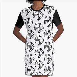Avril Lavigne  Graphic T-Shirt Dress