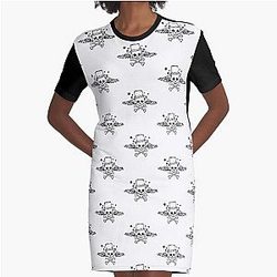 avril lavigne Classic  Graphic T-Shirt Dress