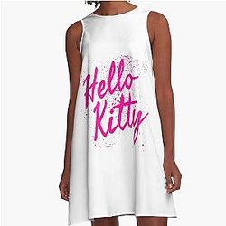 Avril Lavigne Hello A-Line Dress