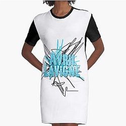 Avril Lavigne Essential Graphic T-Shirt Dress