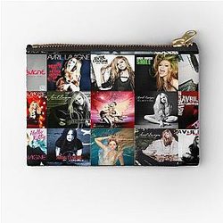 Ai Avril Lavigne Quilt For Fans Zipper Pouch