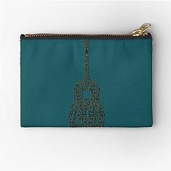 Lyric of Avril Lavigne - Not Enough 2011, guitar shape lyric Classic  Zipper Pouch
