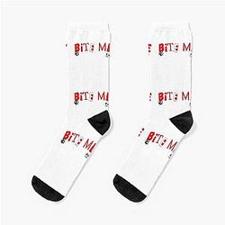 BITE ME! AVRIL LAVIGNE  Socks