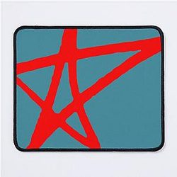 Avril Lavigne Star Logo-Sk8er Boi  Mouse Pad