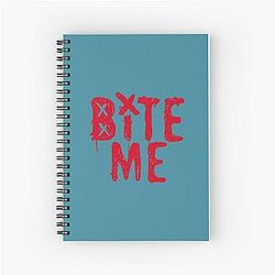 Avril Lavigne Bite Me-Sk8er Boi Classic  Spiral Notebook