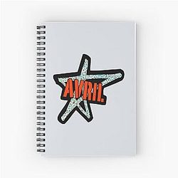 Avril Lavigne Logo           Spiral Notebook