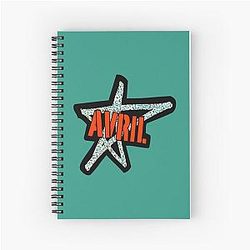 Avril Lavigne 	 Comfort 	 	 Spiral Notebook