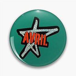 Avril Lavigne Logo Comfort  Pin