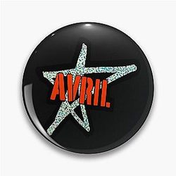 Avril Lavigne Logo Comfort Classic T-Shirt Pin