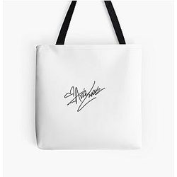 avril lavigne signature All Over Print Tote Bag
