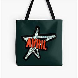 Avril Lavigne Logo Comfort  All Over Print Tote Bag