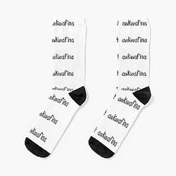 Laos Ur not Awkwafina Socks