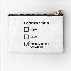 Mentally Dating Awkwafina Pouch
