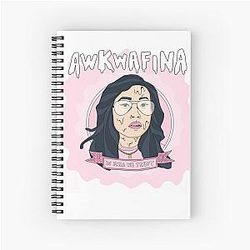 Awkwafina Spiral Notebook