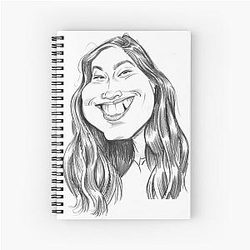 Awkwafina Spiral Notebook
