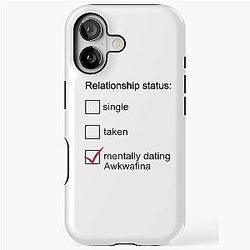 Mentally Dating Awkwafina iPhone Tough Case