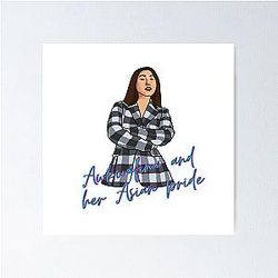 Awkwafina and Her Asian Pride Poster