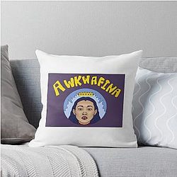 Awkwafina Throw Pillow