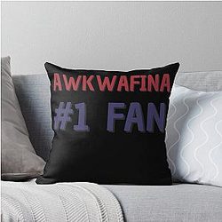 Awkwafina Throw Pillow