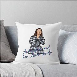 Awkwafina and her Asian Pride Pillow