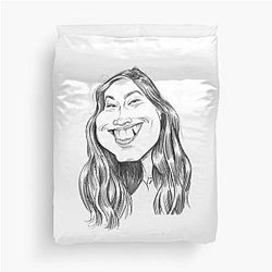 Awkwafina Duvet Cover