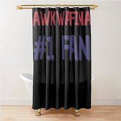 Awkwafina Fan Shower Curtain