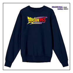Dragon Ball Daima Navy Crew Neck Long Sleeve Sweatshirt
