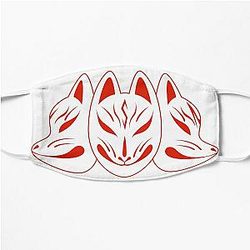 BabyMetal Fox Logo 2018 Moa Su Yui Flat Mask RB2709