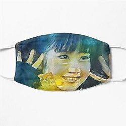 Yui-Metal Smiley Fox Goddess Babymetal Painting Digital Fan Art Flat Mask RB2709