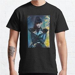 Su-Metal Iconic Pose Babymetal AI Painting Digital Fan Art Classic T-Shirt RB2709