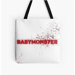 BABYMONSTER Sheesh All Over Print Tote Bag
