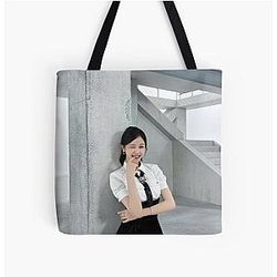 PHARITA LIKE THAT Babymonster All Over Print Tote Bag