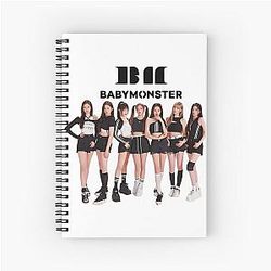 Babymonster (KPOP) Spiral Notebook