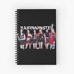 Babymonster (KPOP) Spiral Notebook