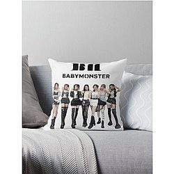 Babymonster (KPOP) Throw Pillow