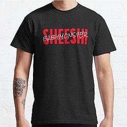 BABYMONSTER - Sheesh! (Red and White Ver.) - Kpop Merch for Fans - Gift for Baemon Stans  Classic T-Shirt