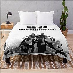 Babymonster (KPOP) Throw Blanket
