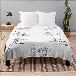 Signature Babymonster (KPOP) Throw Blanket